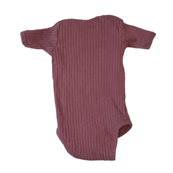 Kate Quinn Organic Cotton Ribbed Onesie 3-6M - Picture 2 of 3